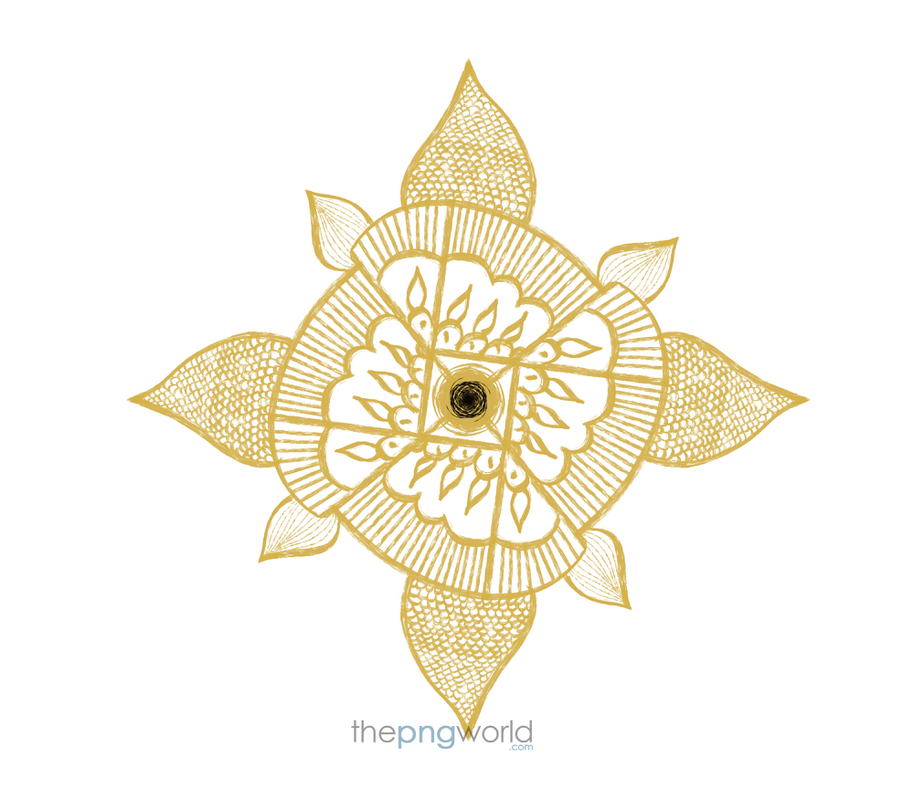 Arabic Mandala Design png Mandala,oval,yellow,design,shapes,circle,rangoli,pattern,handmade,curves,mehandi,marbles,print,lines